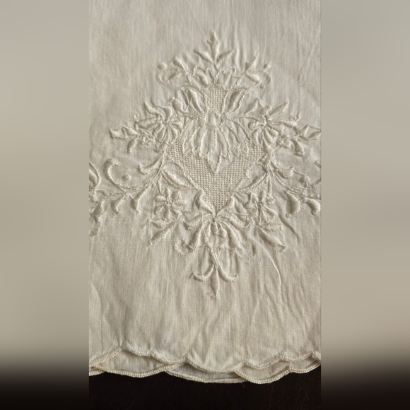 Lot of 5 Antique Tea Towels, Decorative Hand Towels 1920's - 1940's - Picture 12 of 14